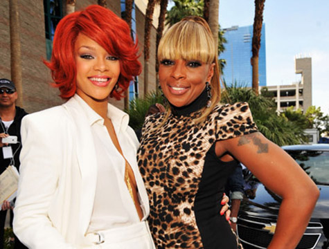 Rihanna and Mary J. Blige