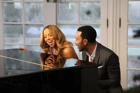 Mariah Carey and John Legend