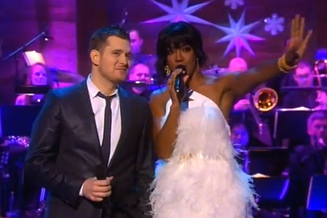 Michael Bublé and Kelly Rowland