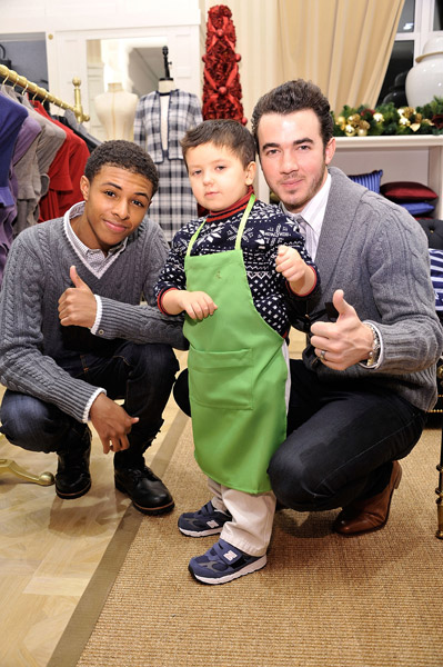 Diggy Simmons and Kevin Jonas