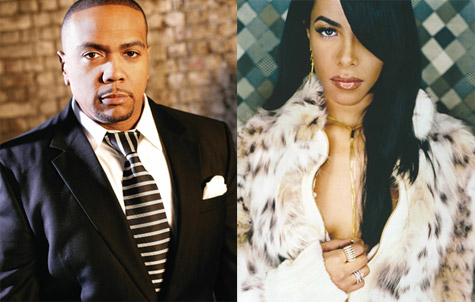 Timbaland and Aaliyah