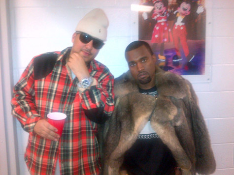 French Montana and Kanye West
