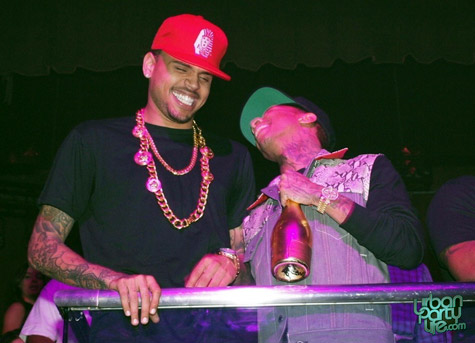 Chris Brown and Tyga