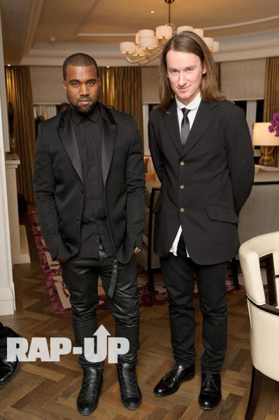 Kanye West and Mark Fast