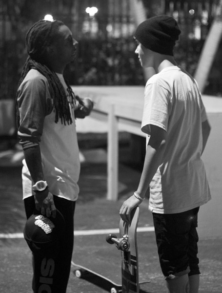 Lil Wayne and Justin Bieber