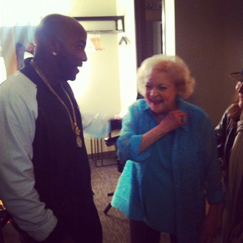 Young Jeezy and Betty White