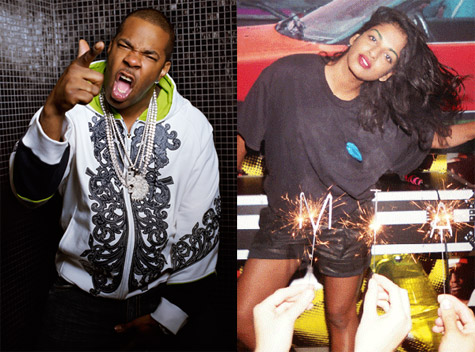 Busta Rhymes and M.I.A.