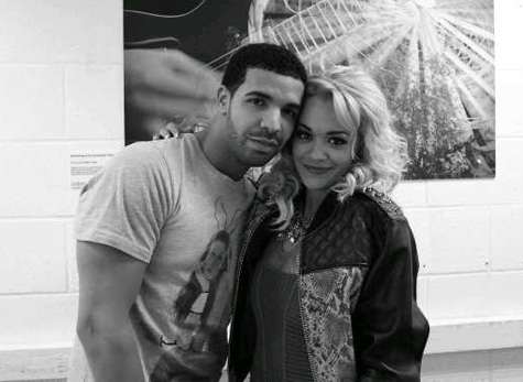 Drake and Rita Ora