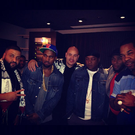 DJ Khaled, Kanye, Fat Joe, Jadakiss, Mos Def, and Busta Rhymes