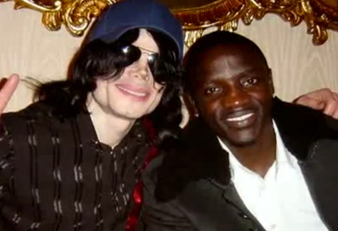 Michael Jackson and Akon