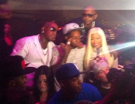 Birdman, Lil Wayne, and Nicki Minaj