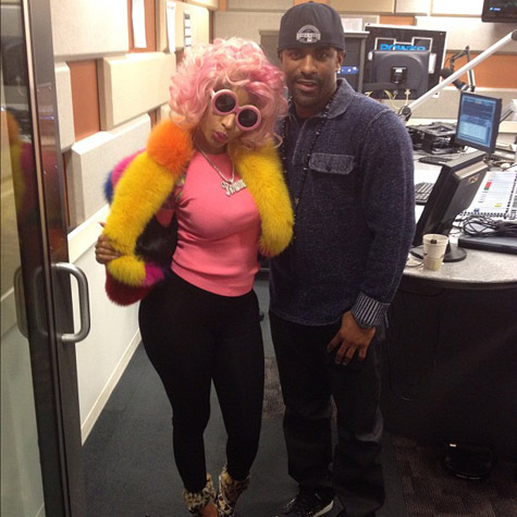 Nicki Minaj and DJ Clue