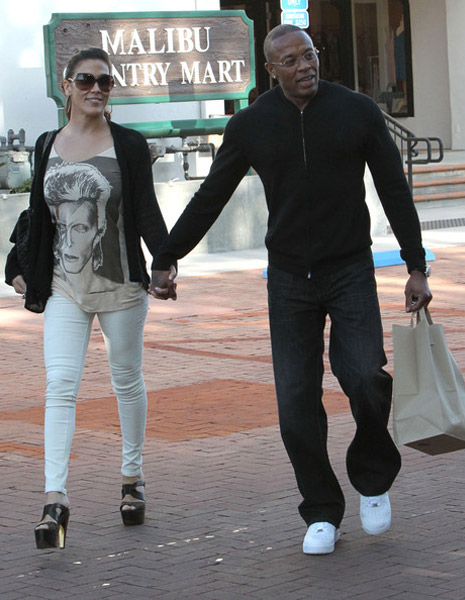 Dr. Dre and wife