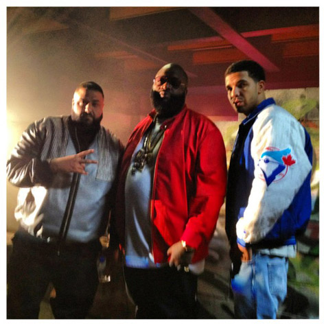 DJ Khaled, Rick Ross, and Drake