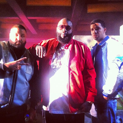 DJ Khaled, Rick Ross, and Drake