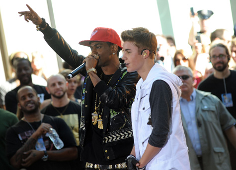 Big Sean and Justin Bieber