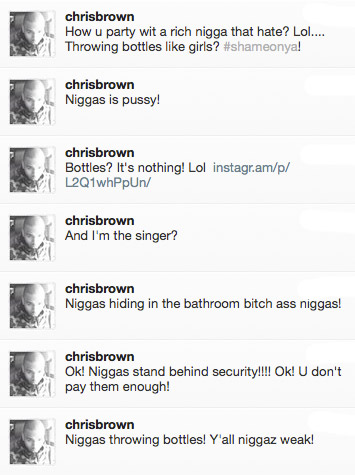 Chris Brown Tweets