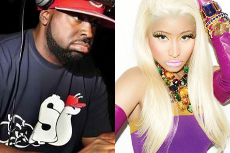 Funkmaster Flex and Nicki Minaj