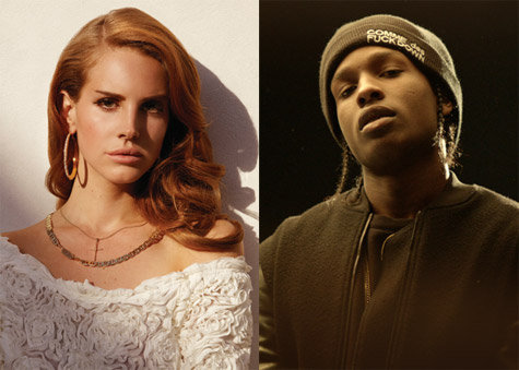 Lana Del Rey and A$AP Rocky