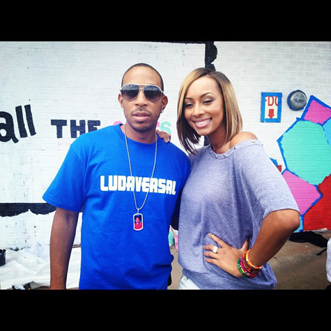 Ludacris and Keri Hilson