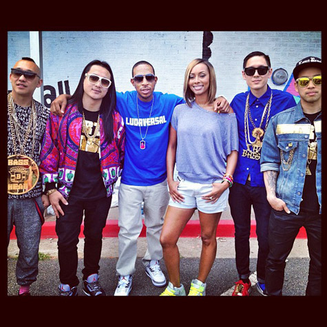 Far East Movement, Ludacris, and Keri Hilson