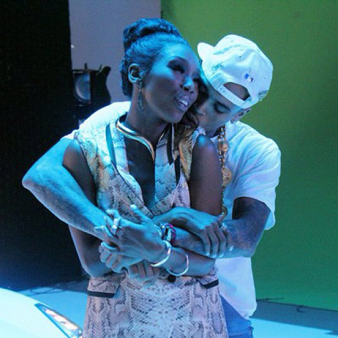Brandy and Chris Brown