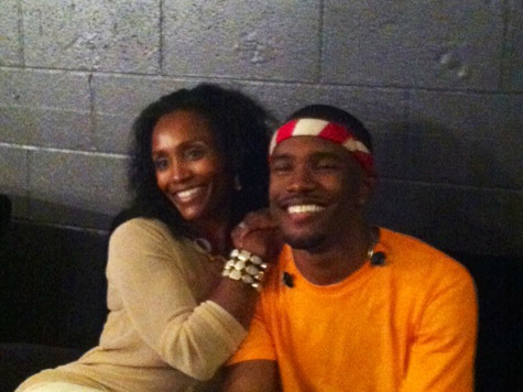 Frank Ocean and mother