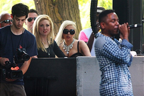 Lady Gaga and Kendrick Lamar
