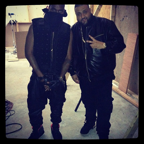 Kanye West and DJ Khaled