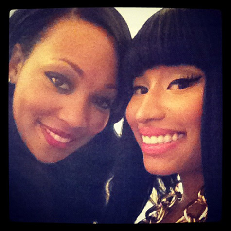 Monica and Nicki Minaj