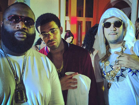 Rick Ross, Drake, and French Montana