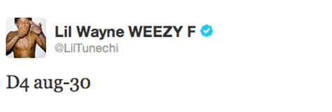 Lil Wayne Tweet