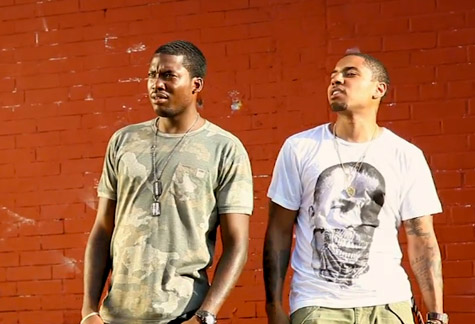 Meek Mill and Sterling Simms