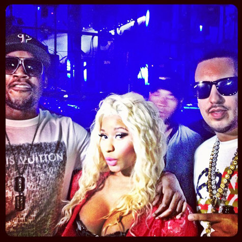 Meek Mill, Nicki Minaj, and French Montana