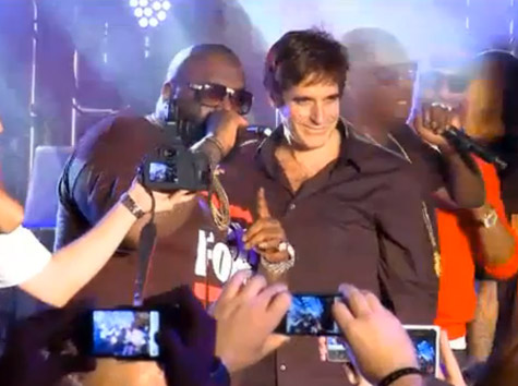 Rick Ross and David Copperfield