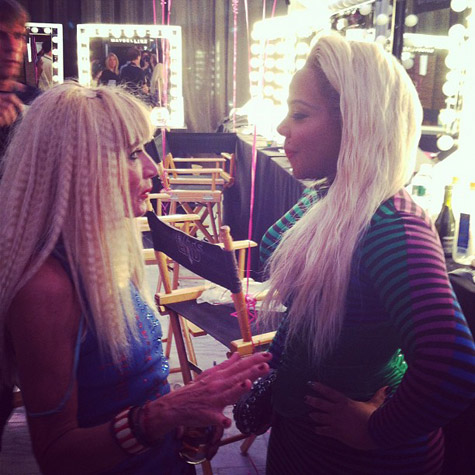 Betsey Johnson and Lil' Kim
