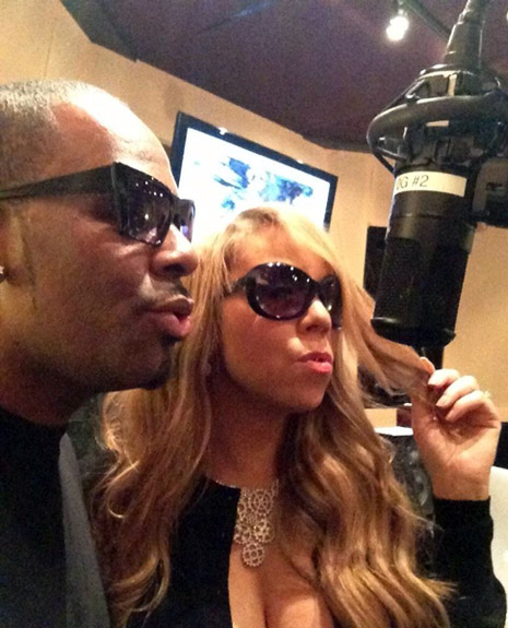 R. Kelly and Mariah Carey