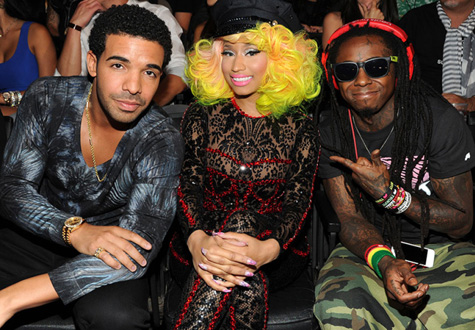 Drake, Nicki Minaj, and Lil Wayne
