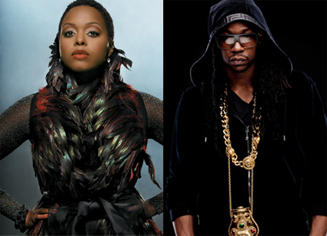 Chrisette Michele and 2 Chainz