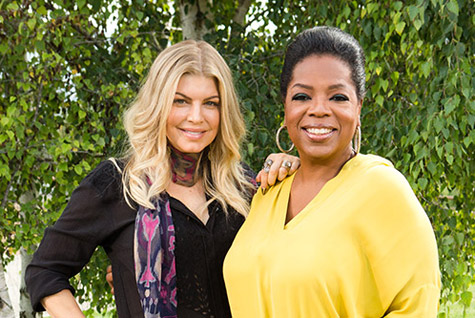Fergie and Oprah