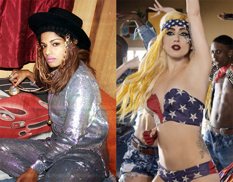 M.I.A. and Lady Gaga
