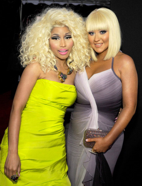 Nicki Minaj and Christina Aguilera
