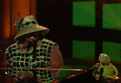 CeeLo Green and Kermit the Frog