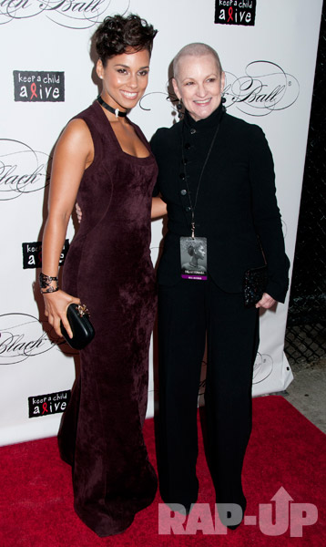 Alicia Keys and mother Terri Augello