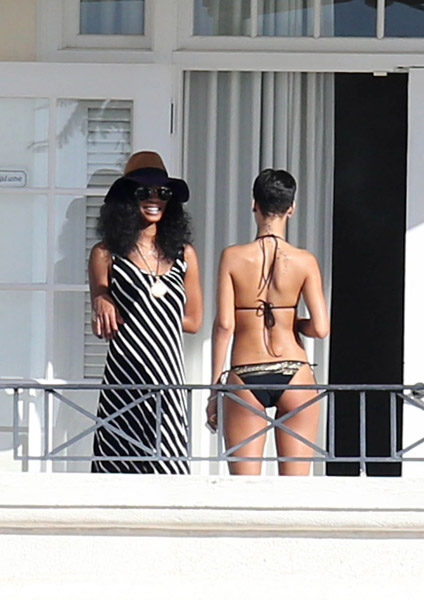 Melissa and Rihanna