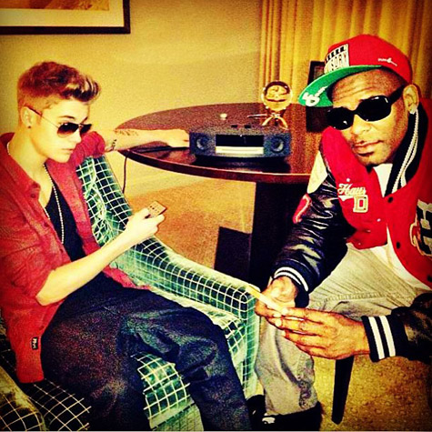 Justin Bieber and R. Kelly