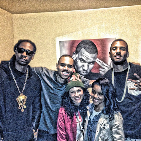 2 Chainz, Chris Brown, and Game