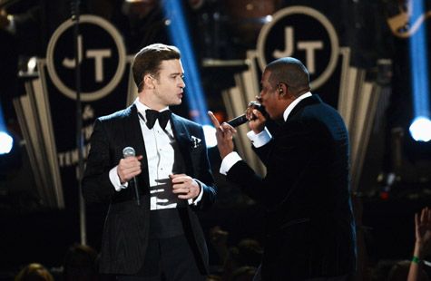 Justin Timberlake and Jay-Z