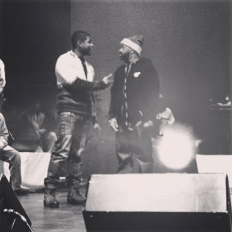 Usher and J.D.