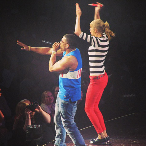 Nelly and Taylor Swift